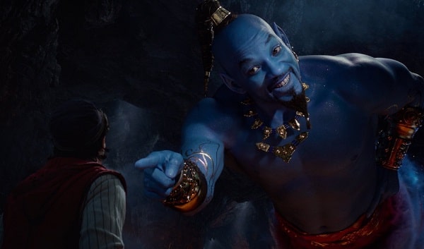 New 'Aladdin' Teaser Trailer Reveals Will Smith As Blue Genie