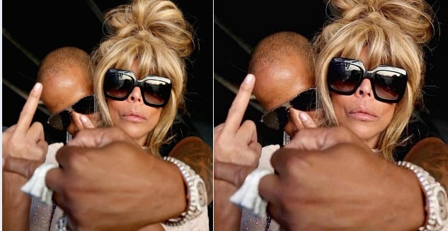 Why you’re giving us the finger for We’re not the one who cheated on you! wendy williams husband