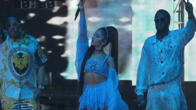 Ariana Grande Brings Out Diddy and Mase at Coachella to Perform 'Mo Money Mo Problems'