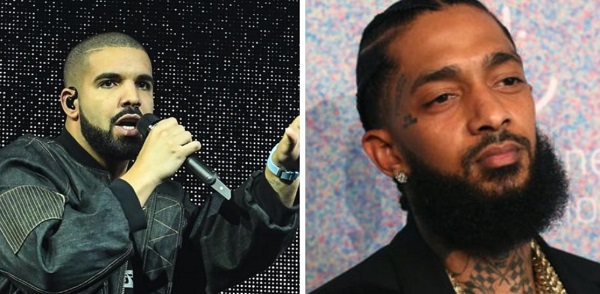 'He Provided For His People' Drake Pays Tribute to Nipsey Hussle in London
