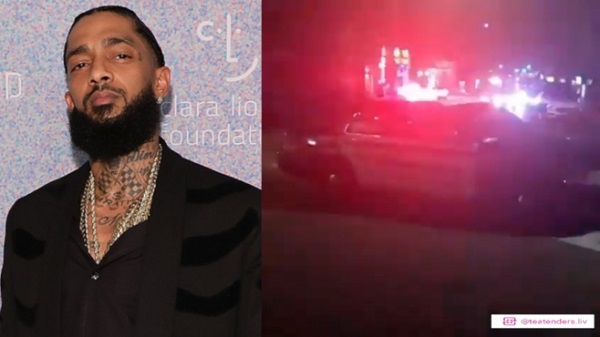 Mount Vernon Police Honor Nipsey Hussle At Police Station