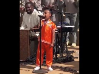 North West Stole The Show When She Took Center Stage at Kanye West's Sunday Service