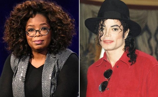 Oprah Winfrey and Michael Jackson