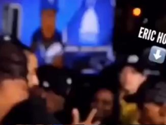 Nipsey Hussle Seen Hugging, Shaking Eric Holder's Hand