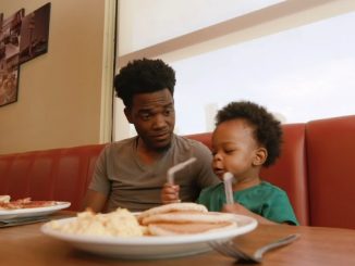Comedian DJ Pryor and 19-Month-Old Son Kingston Star in Denny's Commercial