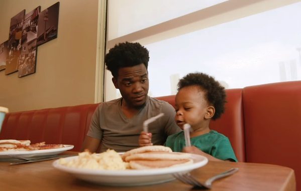 Comedian DJ Pryor and 19-Month-Old Son Kingston Star in Denny's Commercial