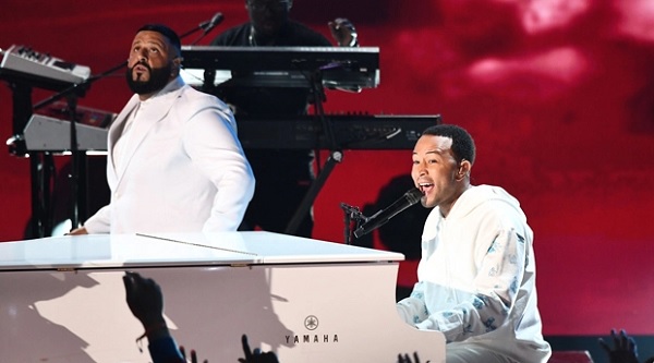 YG, DJ Khaled & Marsha Ambrosius & John Legend Perform Tribute