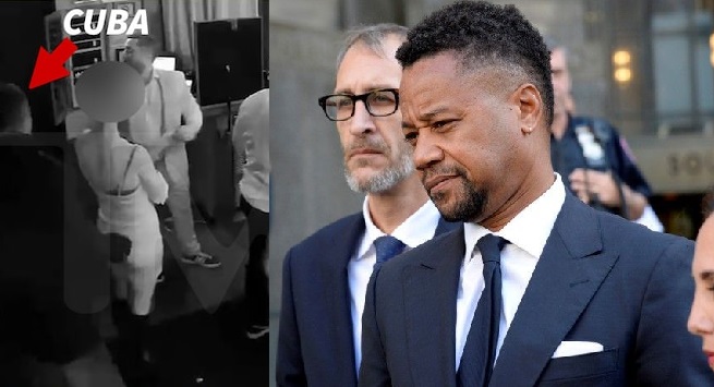News Video of Cuba Gooding Jr. Shows The Alleged Touching Of Accuser's Butt