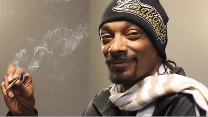 Snoop Dogg Has A Marijuana Blunt Roller On His Staff