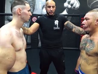 The Russian Popeye With 24-inch Biceps Gets Destroyed in His First MMA Fight