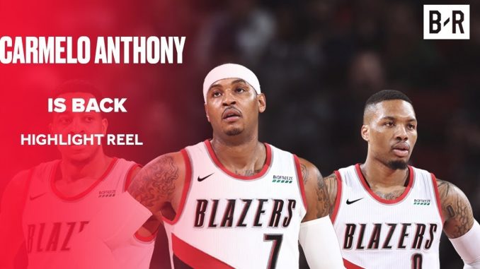 Carmelo Anthony Signs With Portland Trail Blazers