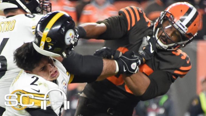 Steelers and Browns Get into Huge Brawl, Three Players Get Ejected
