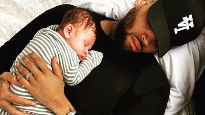 Chris Brown Shares Cute Pic Of Daughter Royalty and Her Little Brother Aeko