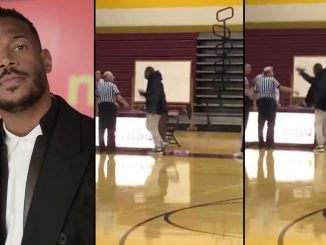 Marlon Wayans Runs Up And Curses Out Refs at Son's High School Basketball Game