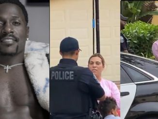 Cops Called To Antonio Brown's Home After His Baby Mother Allegely Tries To Steal Car
