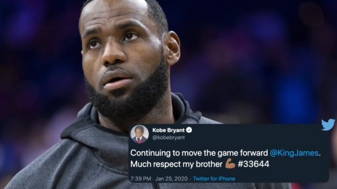 LeBron James And Fellow Lakers Spotted In Tears Over Kobe Bryant’s Tragic Passing