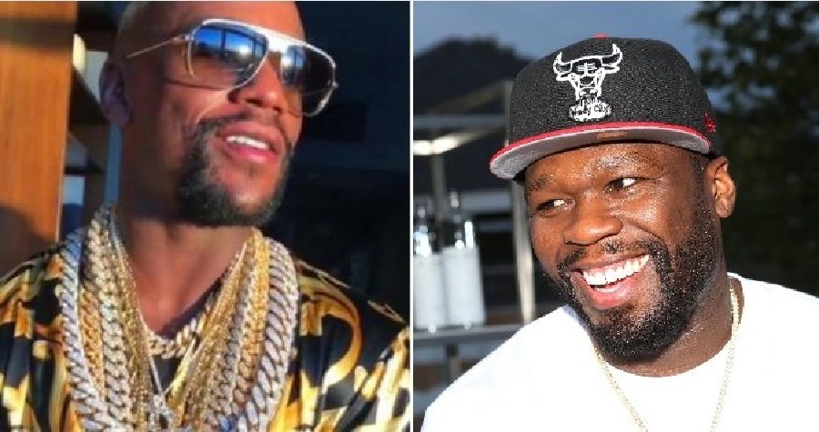 50 Cent Handles Floyd Maywether A Giant Louis Vuitton Bag
