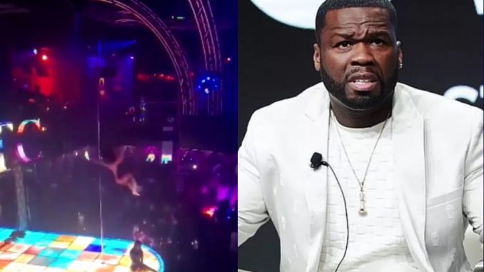 50 Cent Reacts To Shocking Footage Of Dance Falling From Ceiling