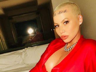 Amber Rose Claps Back at People Criticizing Her Face Tattoo