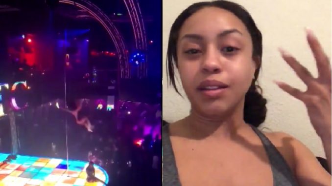 Exotic Dancer That Fell From The Roof In The Strip Club Gives An Update On Her Condition