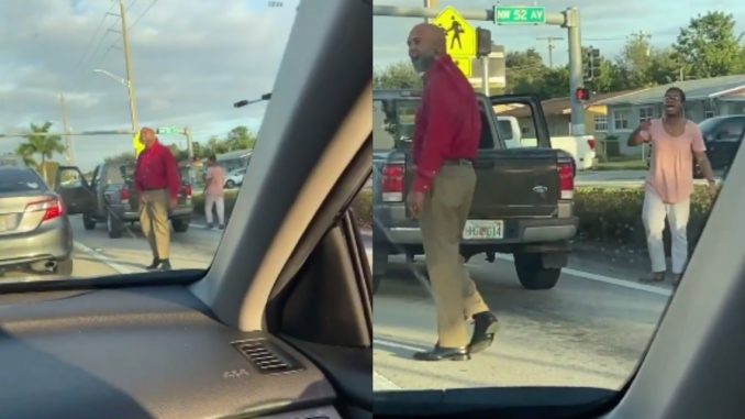 Road Rage Incident Gets Tense and a Couple Wants All The Smoke