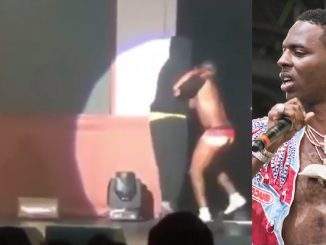Young Dolph Kicks Twerking Man Off Stage