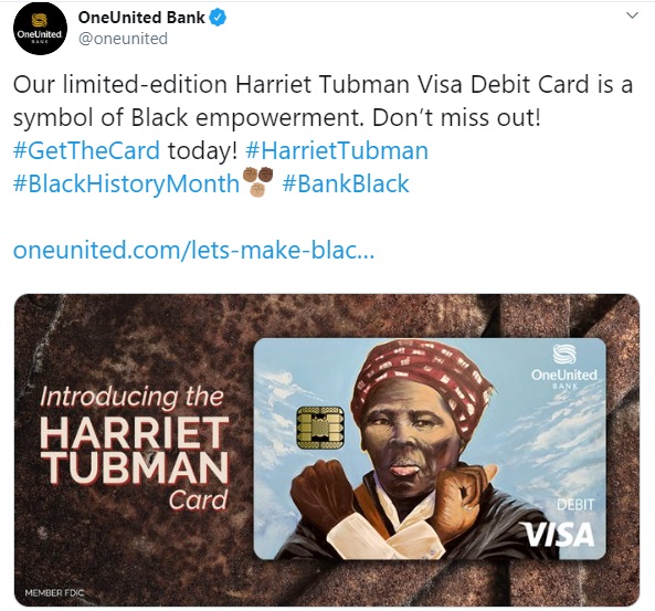 Visa Debit Card Features Harriet Tubman Doing Wakanda Forever Salute Rfm Ratchetfridaymedia