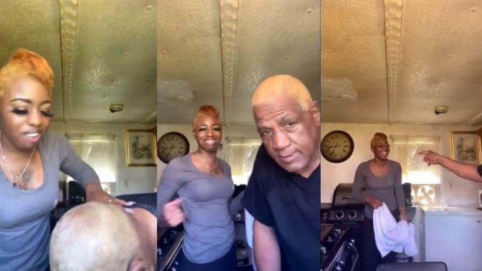 Pops Gets Pissed When He Recognizes What She Did To His Hair