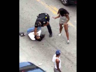 Video Shows Cop Shove and Choke A Woman
