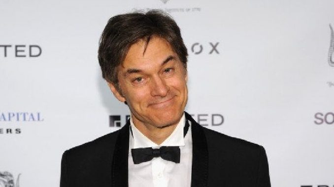 Dr. Oz Says Couples Should Be Having Sex While Quarantining