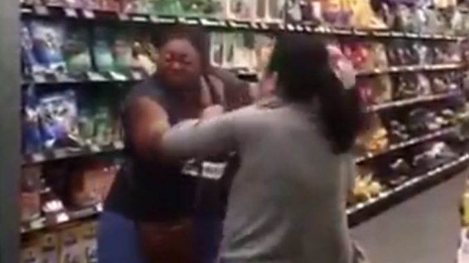 Woman Gets Jumped Over Toilet Tissue Inside Supermarket