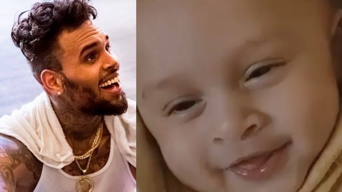 Chris Brown Shares Adorable Clip Of Baby Aeko