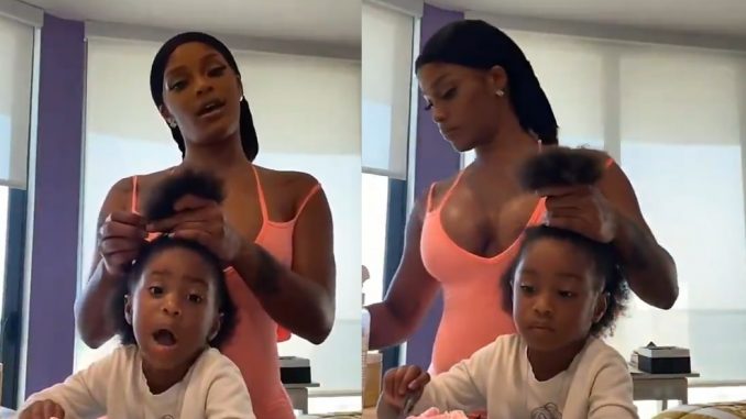 Joseline Hernandez Shares A Cute Mommy & Daughter Moment During Quarantine