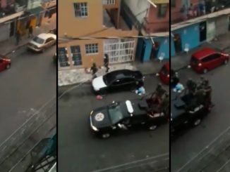 Man Caught Outside After Curfew Gets Chased By Dominican Republic Police