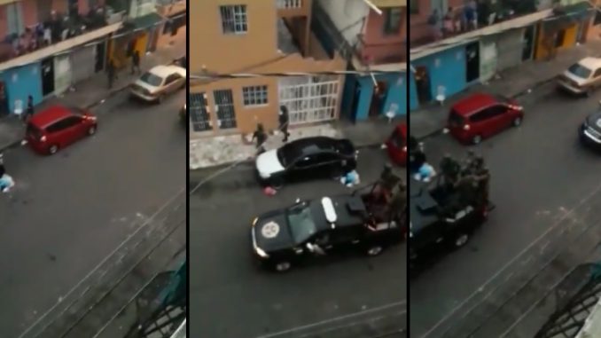 Man Caught Outside After Curfew Gets Chased By Dominican Republic Police