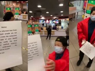 Viral Video Shows McDonald's In China Bans Black People