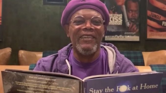 Samuel L. Jackson Reads A Poem About Staying Home