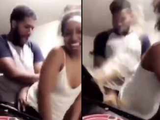 This Couples Dancing Session In The Kitchen Goes Horribly Wrong
