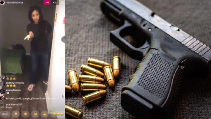 Woman Shoots Man On Instagram Live Because He Would Not Leave Her Home