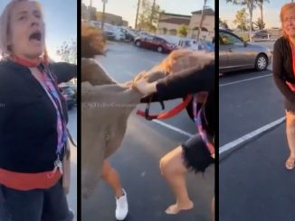 Crazy Woman Picks A Fight With Females Recording Themselves And Then Tries To Play Victim
