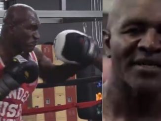 Evander Holyfied Responds To Mike Tyson Training Video With His Own