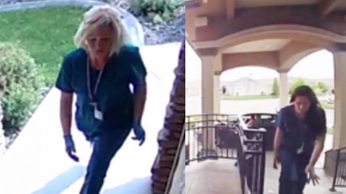 Fake Nurses Caught On Camera Stealing Packages Off Porches – Rfm