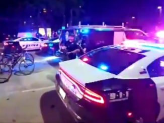 Man Questions Dallas Cop About Shooting Gas Grenades Into Peaceful Crowd