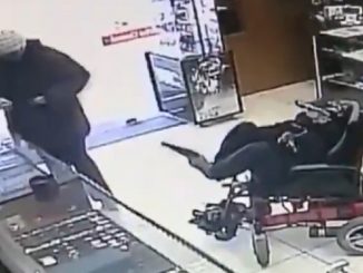 Video Shows Man On A Mobility Scooter Use His Feet To Rob Jewelry Store