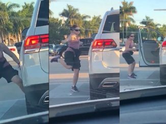 Woman Loses Her Mind Because This Car Was Over The Crosswalk