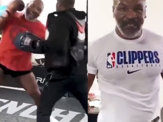 Mike Tyson New Training Video Shows Off His Hand Speed And Punching Power