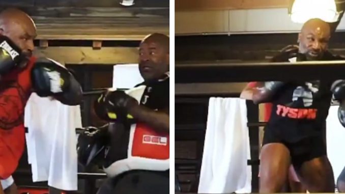 Mike Tyson Shows His Incredible Speed And Power In New Video