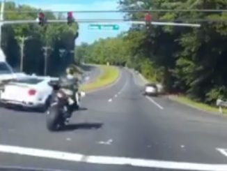 Video Shows Biker Flow Through Accident Without A Care