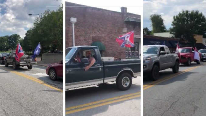 Video Shows Drivers With Confederate Flags In Downtown Clemson