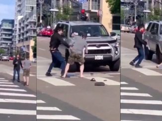 Video Shows Guy Gets Knocked Out After Harassing Asian Man